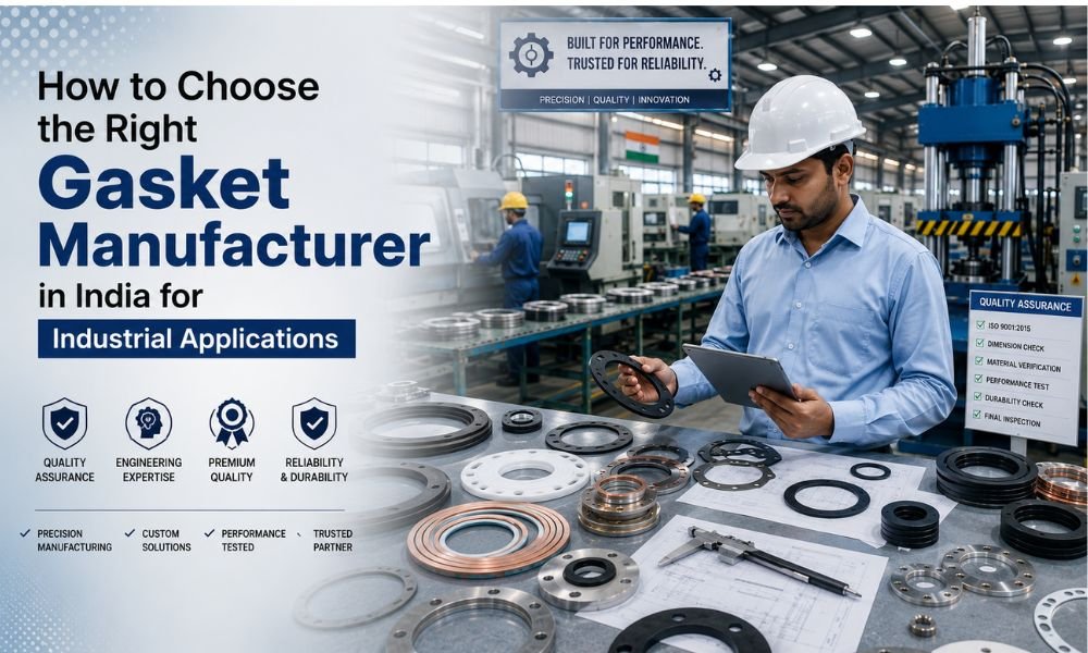 How to Choose the Right Gasket Manufacturer in India for Industrial Applications