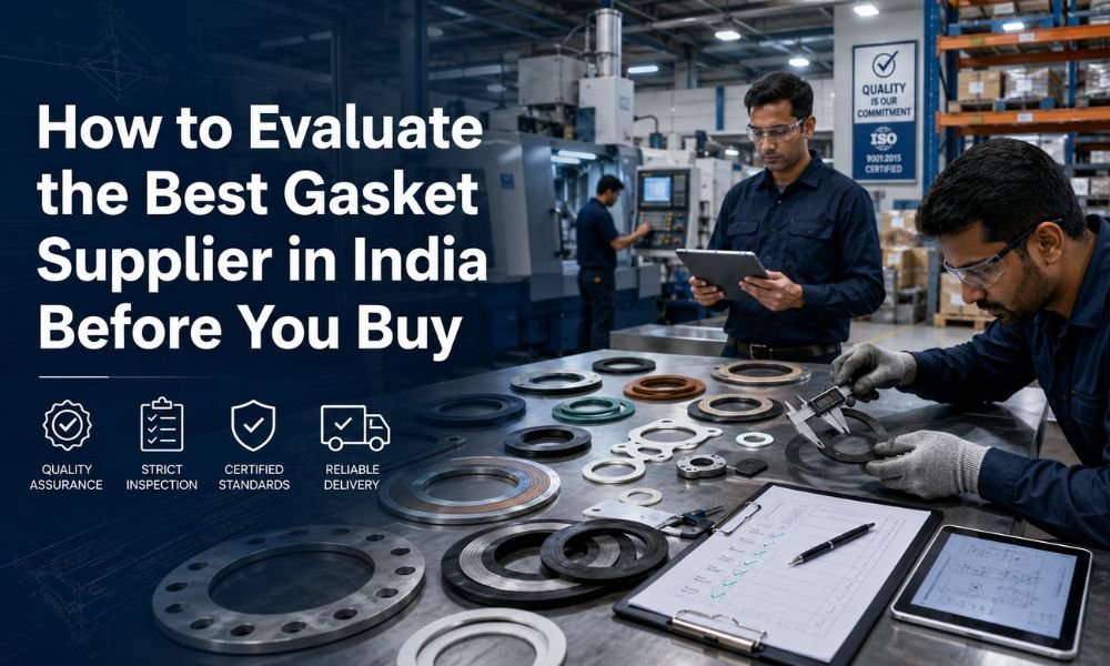 How to Evaluate the Best Gasket Supplier in India Before You Buy