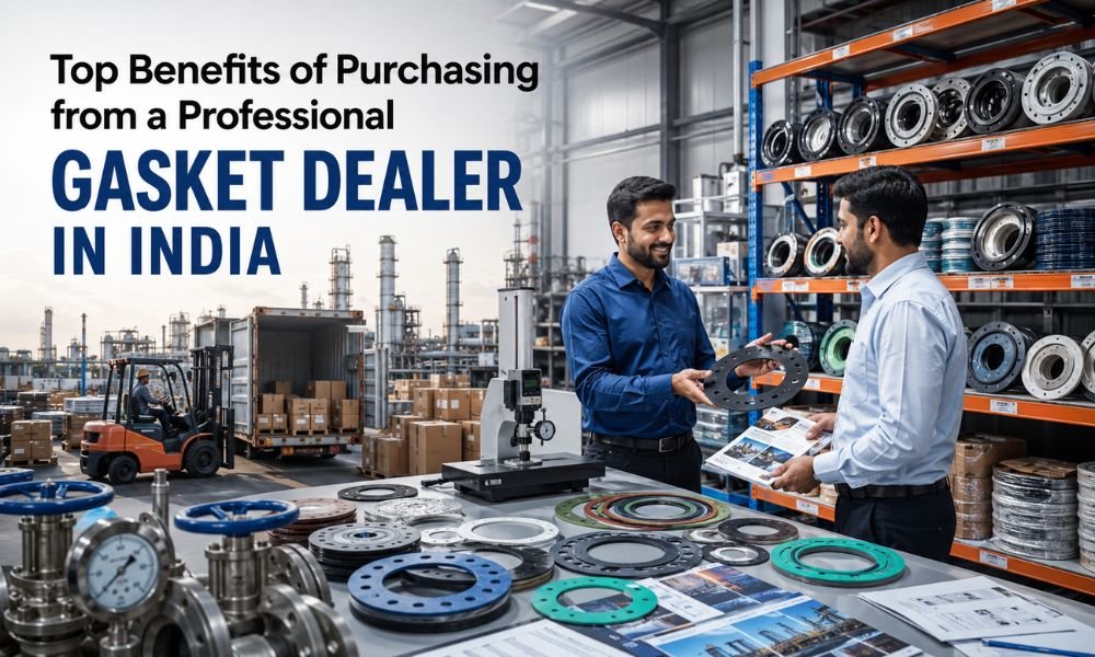 Top Benefits of Purchasing from a Professional Gasket Dealer in India