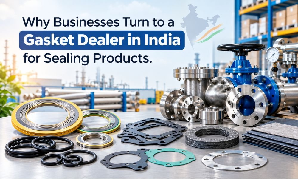 Why Businesses Turn to a Gasket Dealer in India for Sealing Products