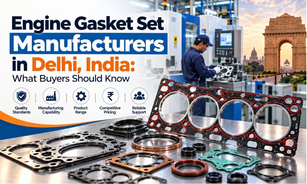 Engine Gasket Set Manufacturers in Delhi, India_ What Buyers Should Know