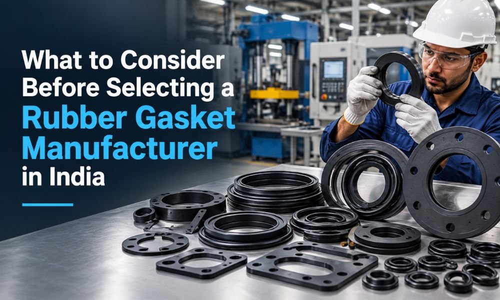What to Consider Before Selecting a Rubber Gasket Manufacturer in India